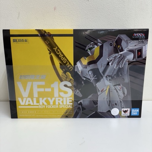 バンダイ DX超合金 初回限定版 VF-1S バルキリー ロイ・フォッカースペシャル
